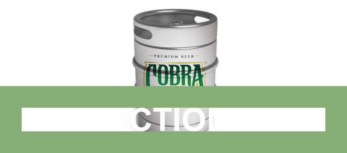 Cobra Keg (11 Gal) 1x50L