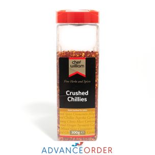 Chef William Crushed Chillies 1x300g