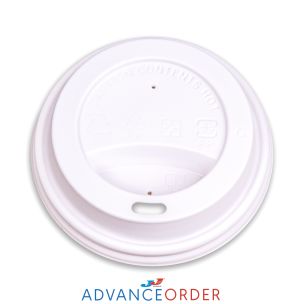 JJ 12/16oz White Cup Lids 1x500