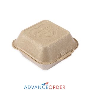 MP10 Infinity Small Brown Burger Boxes (130x134x65mm_ 1x220