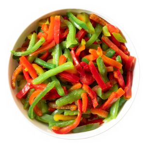 Greens Frozen Sliced Peppers (Bags)-1x1kg