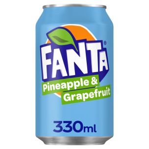 Fanta Pineapple and Grapefruit Cans (GB) 24x330ml