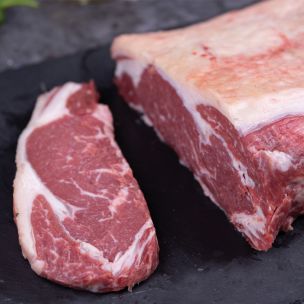 Foyle Fresh Sirloin Steak (Price Per Kg) Block Pack Appx.6kg