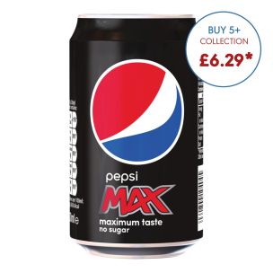 Pepsi Max Cans-(GB)-24x330ml