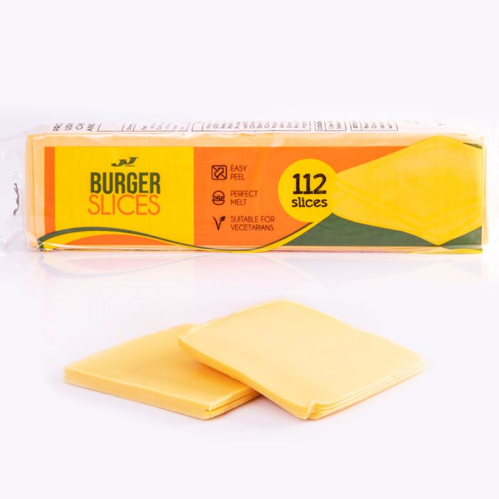 JJ Burger Cheese Slices 1x112