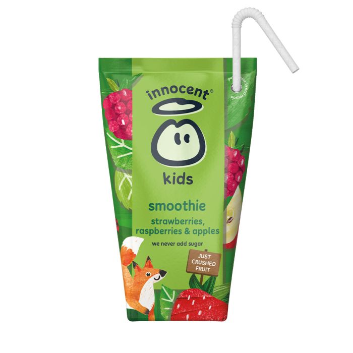 Innocent Strawberries, Raspberries & Apples Smoothie For Kids 16x150ml