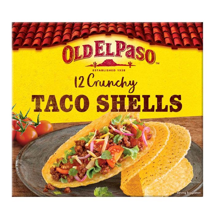 Old El Paso Corn Taco Shells 10x260g