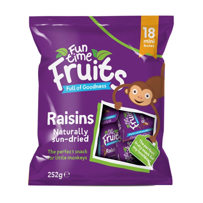 Funtime Fruits Raisins-12x18x14g